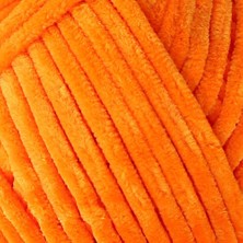 Büro Ev Ofis Hobi Dikiş Atölyesi Için Neon Turuncu El Örgü Ipi