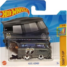 - Kool Kombi - Surf´s Up 2/5 - HKK80 - Short Card - Mooneyes - Vw Volkswagen - Gri - Mattel 2023