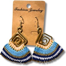 Waves And Pebbles Egyptian C Küpe