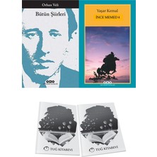 Bütün Şiirleri Orhan Veli ve Ince Memed 4 + Hediyeli