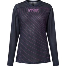 Oakley Wmns Factory Pilot Rc Ls Jerse Kadın Renkli Tişört