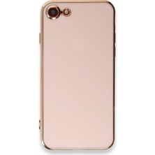 iPhone 6 ile Uyumlu Platin Krom Volet Kapak Telefon Kılıfı