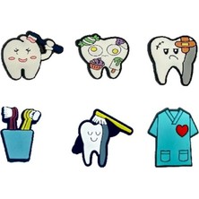 Terlik Süsü-Terlik Tokası Diş Doktoru 6'lı Set