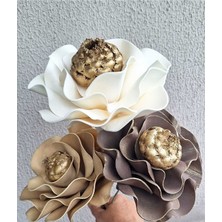 El Yapımı Lateks 2 Li Çiçek (Yapay Çiçek)