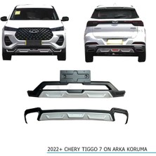 Cherry Tiggo 7 Ön-Arka Tampon Koruması  2022+ Sonrası Uyumlu