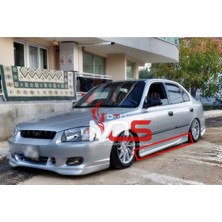 Hyundai Accent Milenyum Kasa Custom Marşpiyel Tk Fiberglass Boyasız