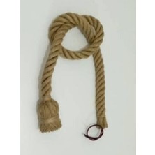 Özcan Life , Jüt Halat 18-20 mm 1 Metre Kablo Duy Sarkıt Avize Yapımı Hazır, E27 Duylu