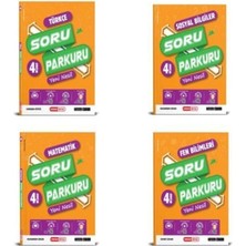 Kırmızı 4 Yeni Nesil Soru Parkuru Set 4 Lü Kitap