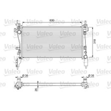 Radyatör Peugeot Bıpper-Cıtroen Nemo-Fıat Fıorıno 1.3-1.4 Hdı 08 1330.V0-1330.T9-51790709-1330