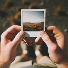 Mini Pola Kart Fotoğraf Baskı 6x9 cm - 12 Adet