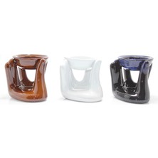 El Tasarımı Seramik Buhurdanlık ALK1136