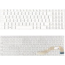 Asus X540LJ-XX065D, X540LJ-XX097T Klavyesi - Beyaz - Tr