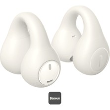 Baseus Airgo AS01 Open-Ear Tws Kablosuz Bluetooth Kulak Içi Kulaklık Beyaz