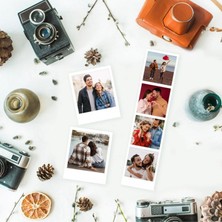 Mini Pola Kart Fotoğraf Baskı 6x9 cm - 16 Adet