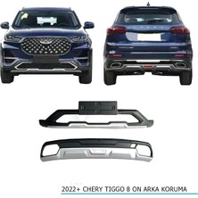 Cherry Tiggo 8 Pro Ön-Arka Tampon Koruması  2022+ Sonrası Uyumlu