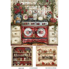 Mutfak Serisi MTFK38 Pirinç Dekopaj 30*42 cm