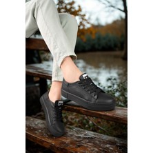 Derije Erkek Siyah Sneaker AYAKKABI-983