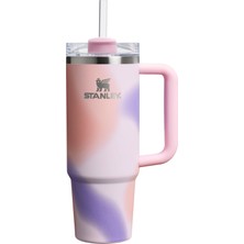 Stanleythe Quencher H2.0 Flowstate Tumbler | 0,89 Litre (30 Oz) Rose Petal Motion Pipetli Termos
