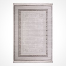 Hali.Net 80x150 cm Bej Belinda Pamuk Yıkanabilir Klasik Halı | Mutfak Balkon Yatak Odası Halısı | Leke Tutmaz Hipoalerjenik | BELİNDA-BM06