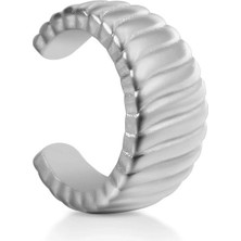 Alexa Ear Cuff 1 Mikron Rodyum Kaplama (925 Ayar Gümüş Üzerine)