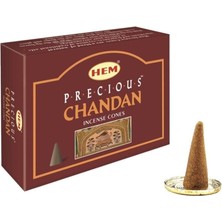 Precious Chandan(Hint Sandalı) Konik Tütsü 10'lu Özel Seri