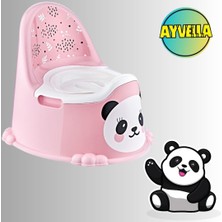 Ayvella Lazımlık Sevimli Hayvanlar Hazneli Çocuk Lazımlık Oturak Tuvalet Eğitimi