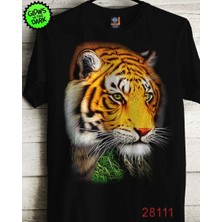 Erkek Kaplan Baskılı T-Shirt