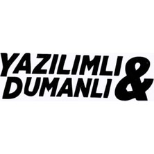 Yazılımlı Dumanlı Sticker 20X5