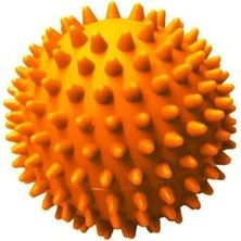 Duyu Uyarıcı Dikenli Masaj Topu Egzersiz Topu Sert 6 cm -Turuncu