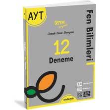 Endemik Ayt Fen Bilimleri 12 Deneme Sınavı