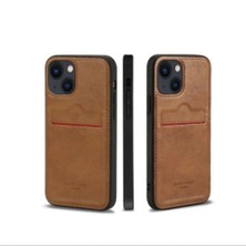 Iphone 13 Kartlıklı Deri Kılıf