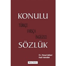 Konulu Türkçe Farsça Ingilizce Sözlük