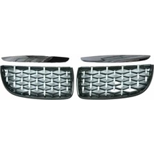 Bmw E90 Diamond Ön Panjur Izgara 2004-2008 Arası Parlak Siyah