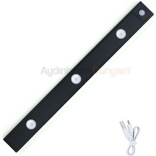 Cata CT-2464 Sensörlü Şarjli Dolap Lambasi 40 cm 3200K-4000K-6400K [mustazen]