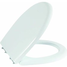 Creavit Çınar Duroplast Yavaş Kapanan Klozet Kapağı Beyaz