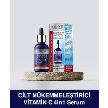 vitamin c , besleyici, yenileyici yüz serumu 4ü 1 arada 50 ml