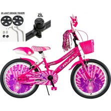 Rival Rival 20 Jant Super Star Kız Bisikleti 7-10 Yaş Çocuk Bisikleti(Zil ve Denge Tekeri Hediyeli)