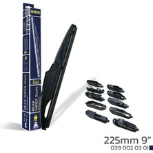 Niken 225MM 9 10 Aparatli Arka Silecek Süpürgesi 10