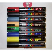 Unı Posca Pc-5m 8'li Set