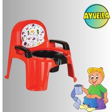 Ayvella Koltuk Tip Lazımlık Tuvalet Eğitimi Başlangıç Çıkarılabilir Hazneli Afacan Oturak Lazımlık