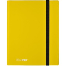 Ultra Pro Pro Binder Eclipse Lemon Yellow 9 Cepli 360 Kart Kapasiteli Albüm