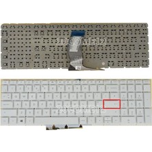 Afila Hp Envy 15-Ae, 15-As 17-W Notebook Klavyesi Laptop Tuş Takımı (Beyaz TR)