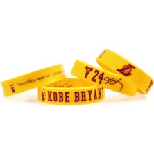 Kobe Bryant Portreli Mamba Lakers Basketbol Bileklik