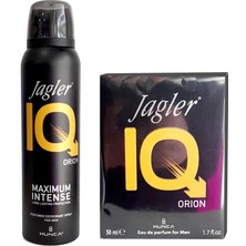 Jagler Set Edp Iq Maximum Intense Orion 50 ml Erkek Parfüm + 150 ml Deodorant