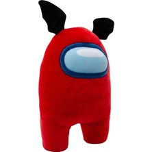 Yarasa Kanatlı Kırımızı Pelüş Figür 30 cm