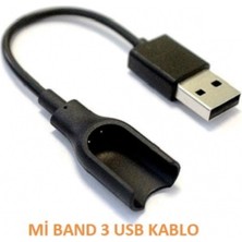 Senalstore Xiaomi Mi Band 3 USB Şarj Cihazı Kablosu Servis