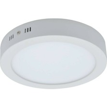 Cata CT-5233 18 Watt Yuvarlak Siva Üstü LED Panel Günişiği Metal Beyaz Kasa [mustazen]