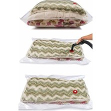 Büyük Boy Vakumlu Hurç Yorgan Hurcu Vakumlu Hurc Poşet Saklama Torbası - 60 x 80 cm 1410