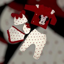 Kalpli Minnie Mouse Beşli Set