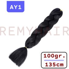 Afrika Örgüsü Saç - Siyah Ay1 - 100GR.